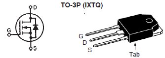 IXTQ460P2, Стандартный N-канальный силовой MOSFET